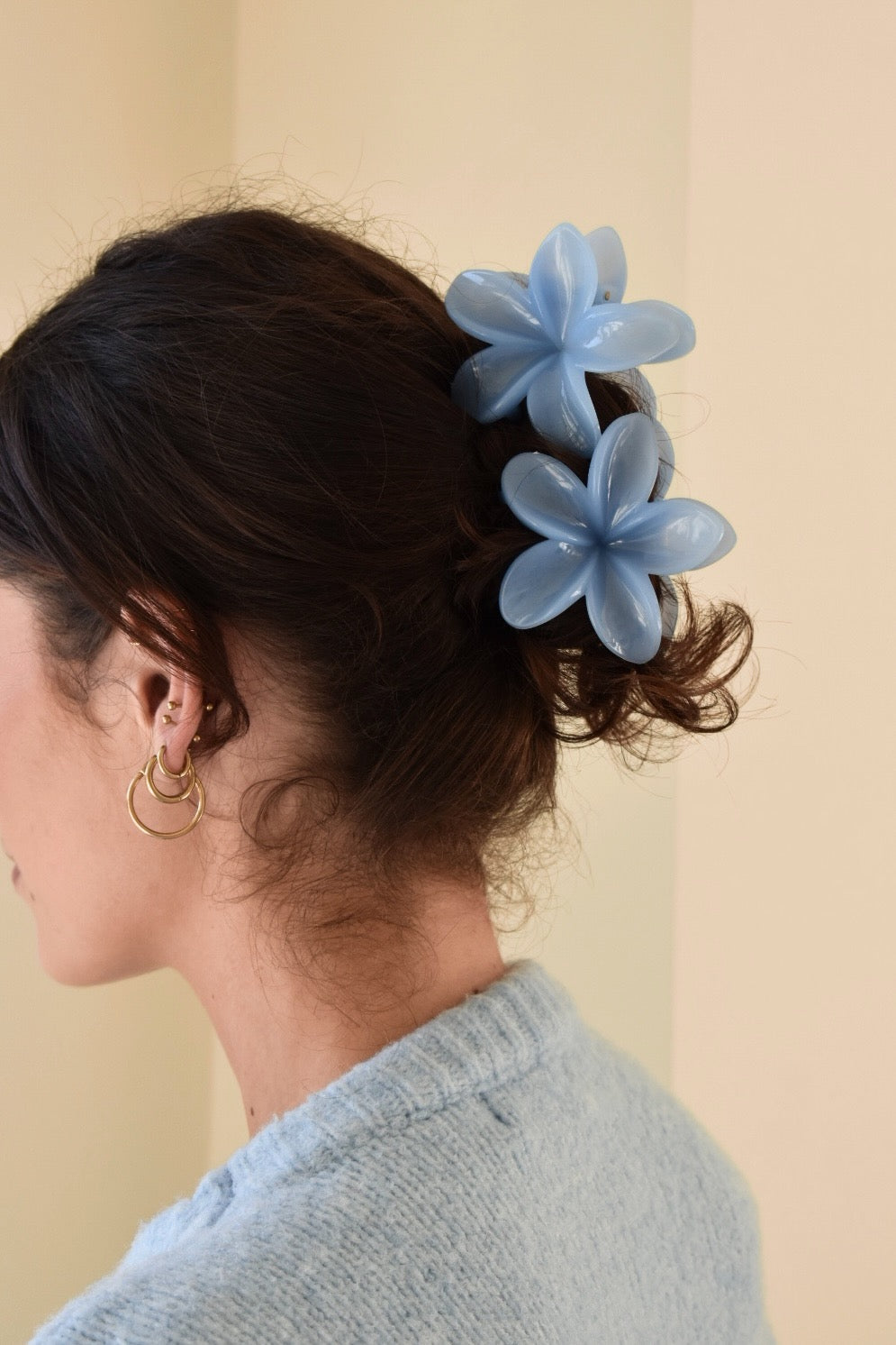 Bloom clip - Blauw