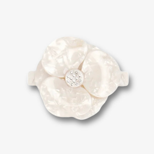 Bloom barette clip- Beige