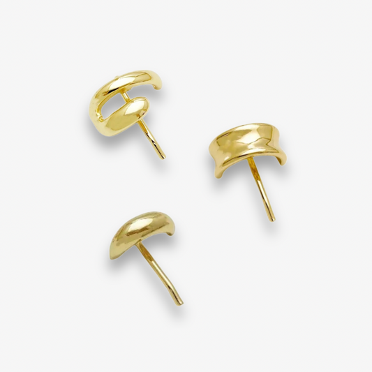 Metalen hair cufs - Goud