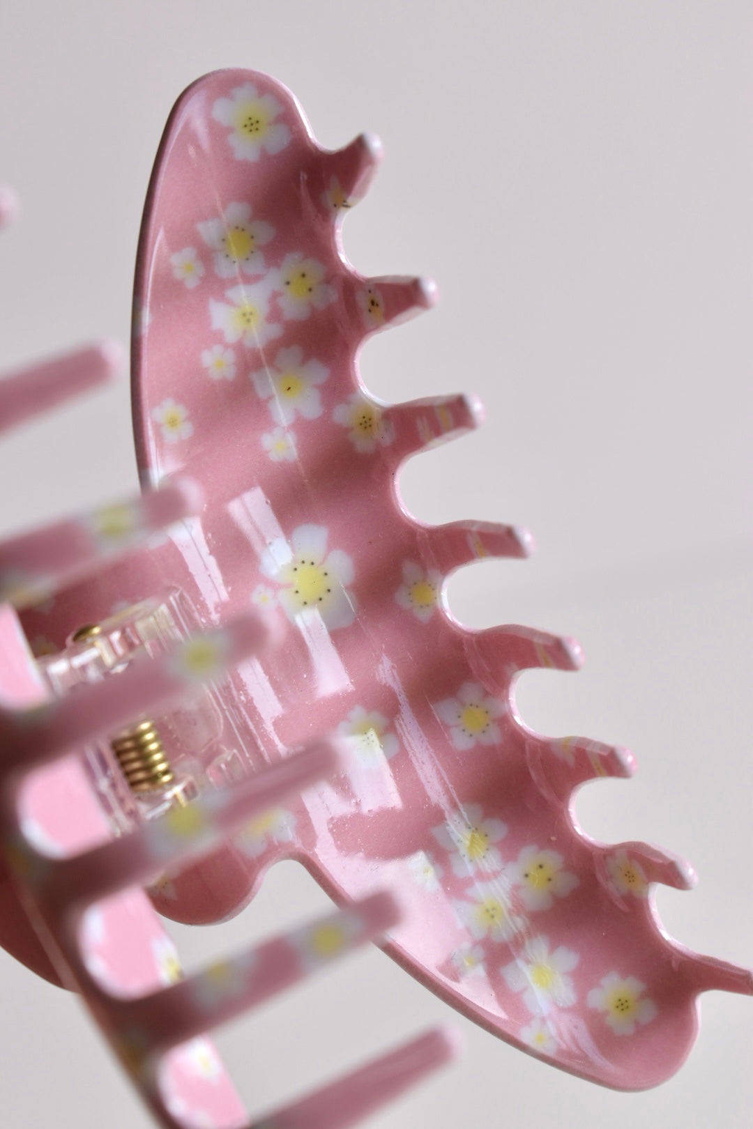 Blossom haarclip - Roze