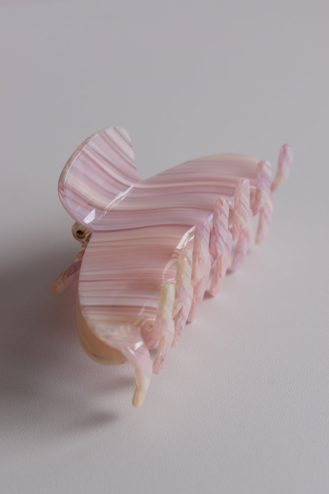 Essential haarclip - Cotton candy roze
