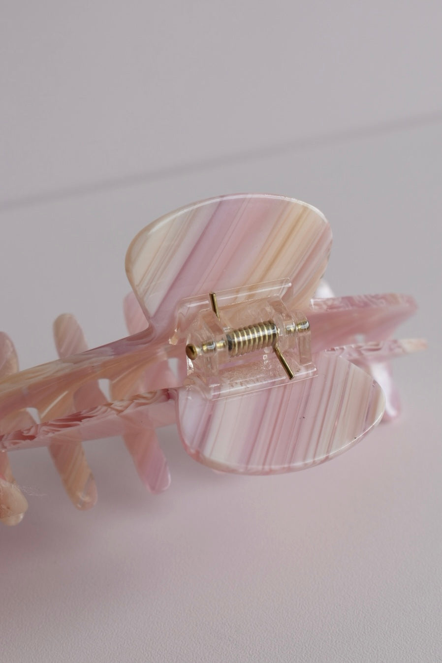 Essential haarclip - Cotton candy roze