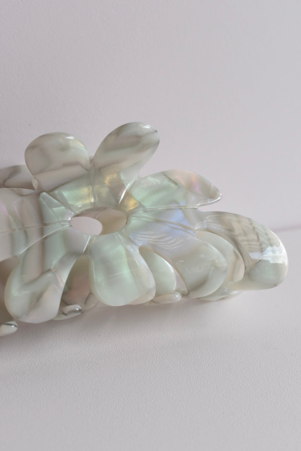 Flora haarclip - Marmer
