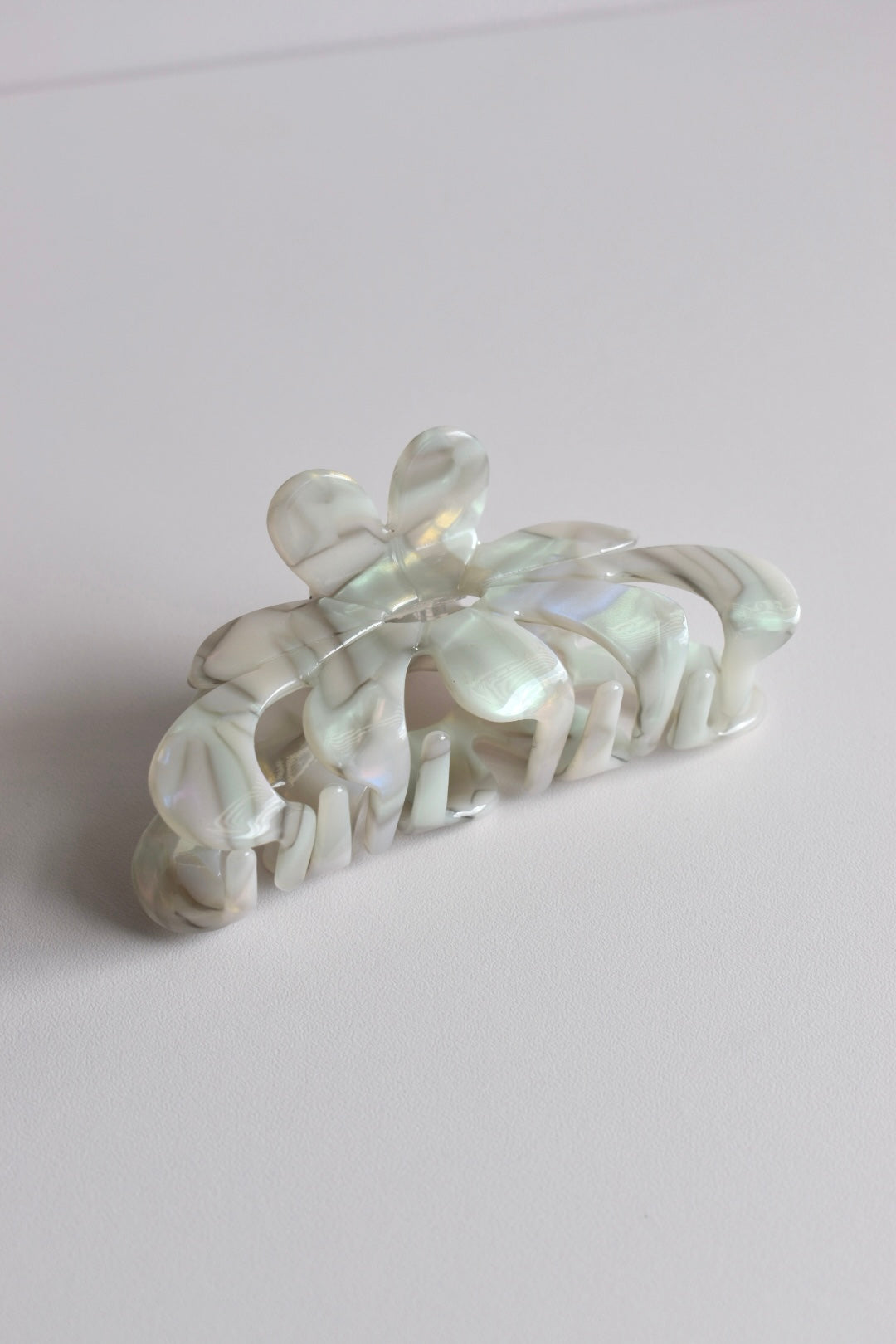 Flora haarclip - Marmer