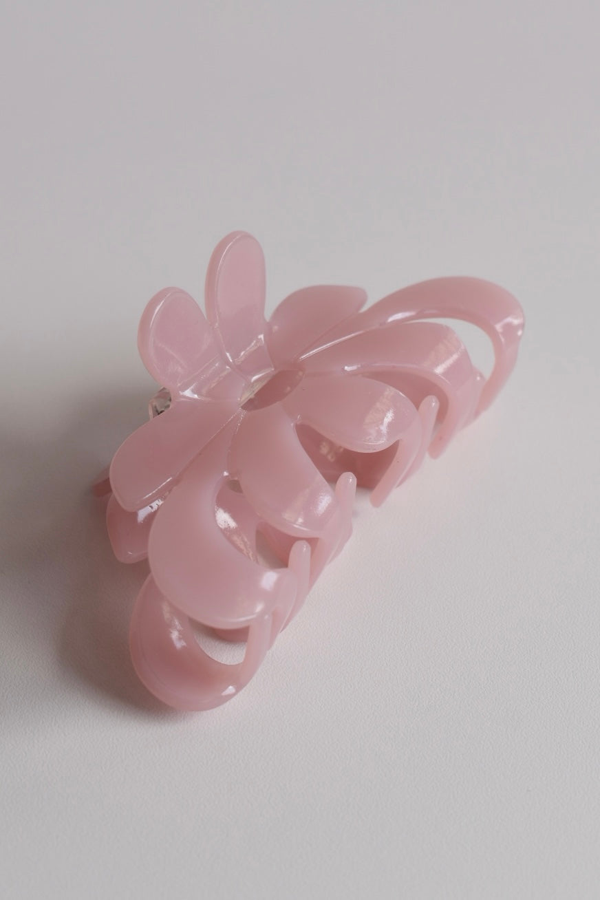 Flora haarclip - Roze