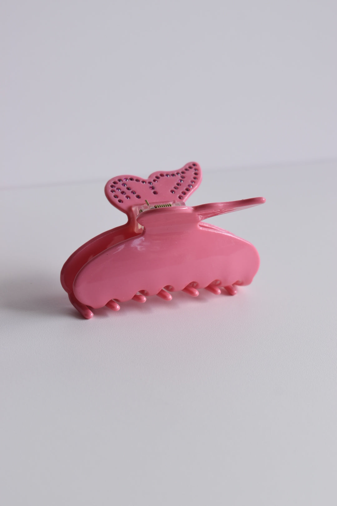 Social Butterfly haarclip - Roze