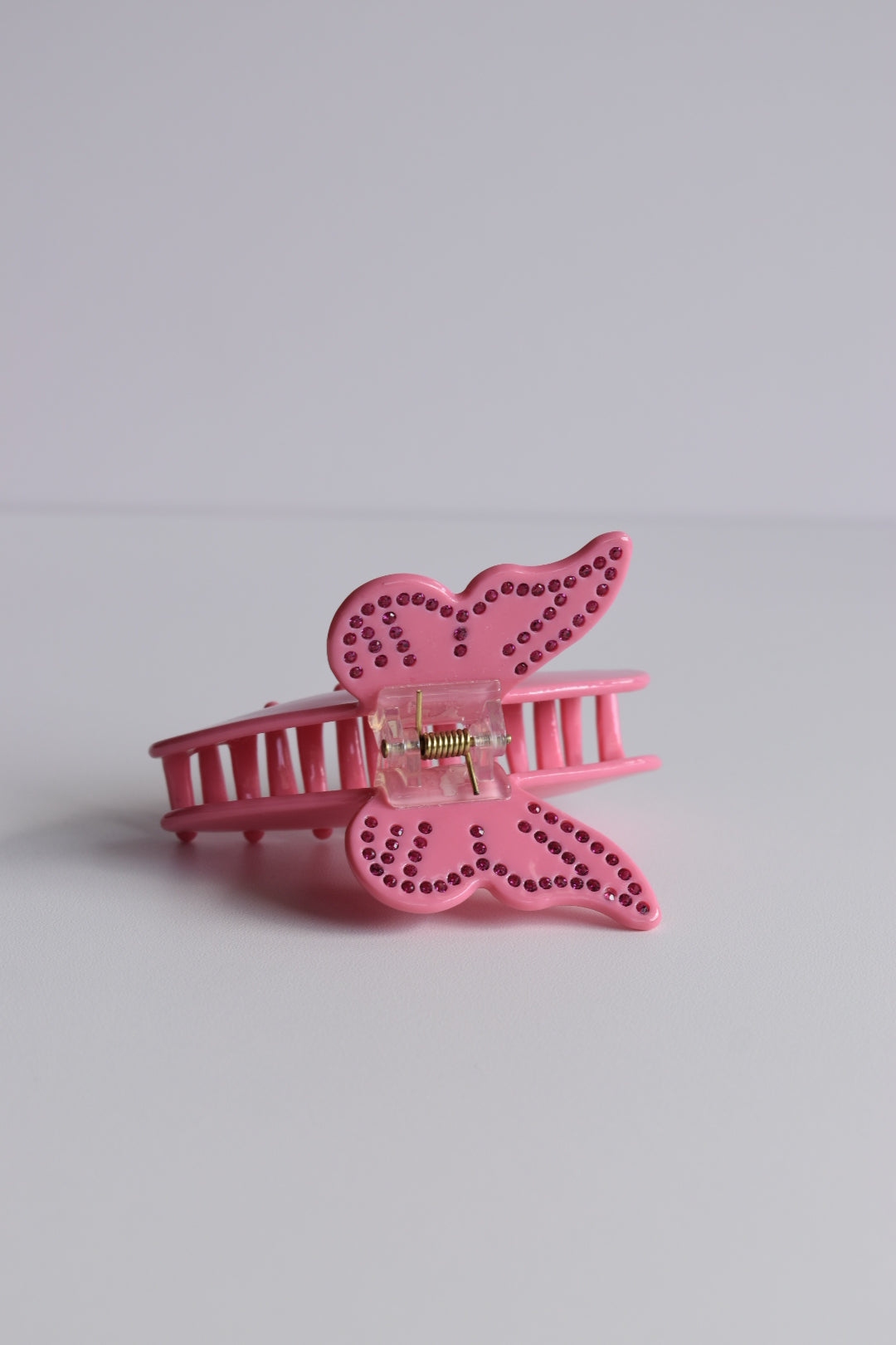 Social Butterfly haarclip - Roze