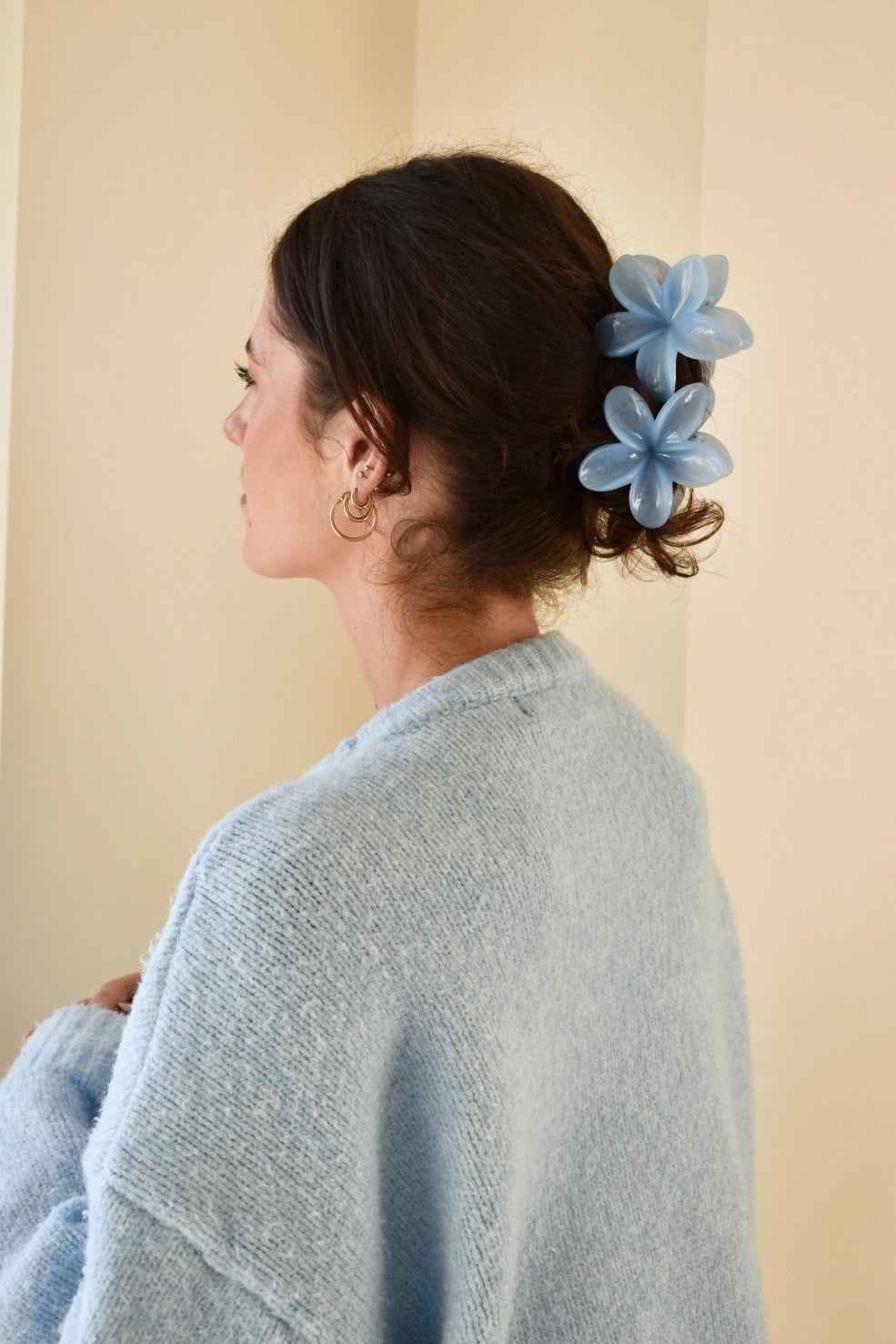 Bloom clip - Blauw