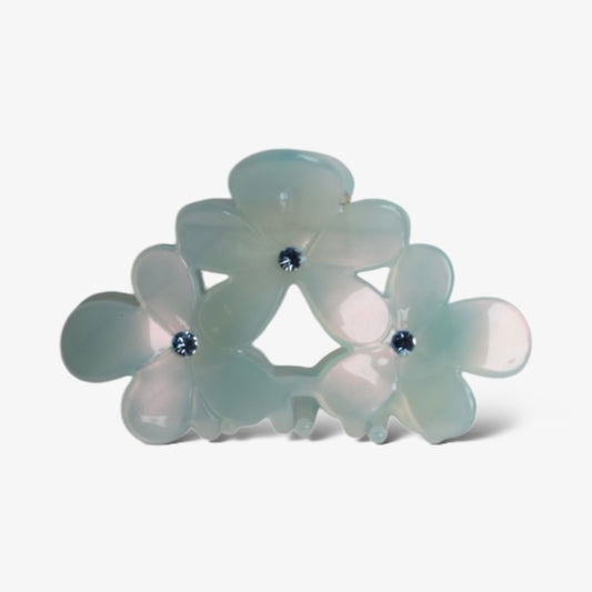 Lotus haarclip - Blauw