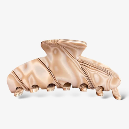 Essential hair clip -Mokka