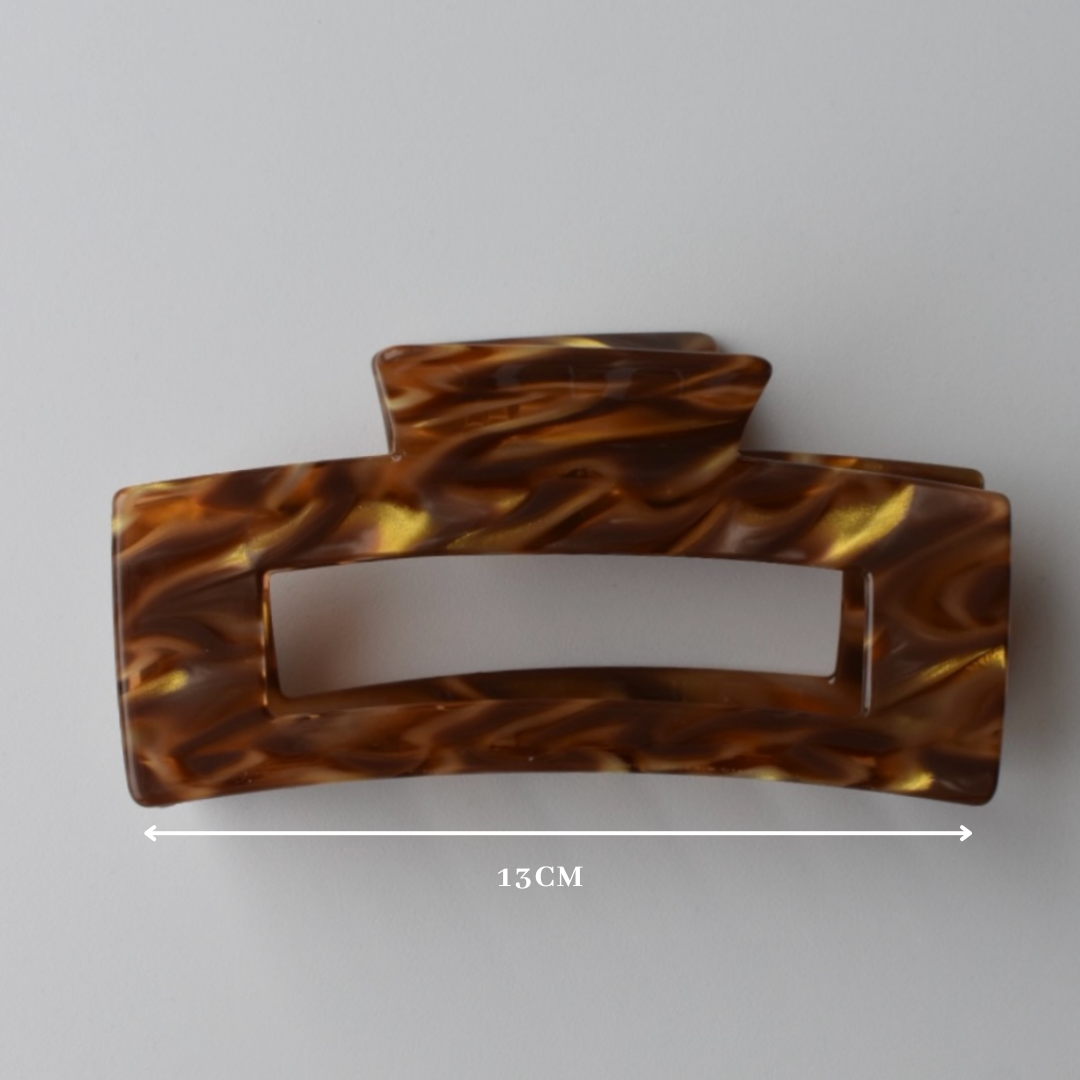 Haarclip XXL - Bruin