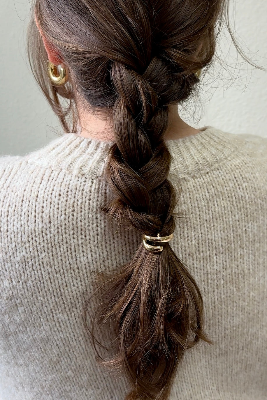 Metalen hair cufs - Goud
