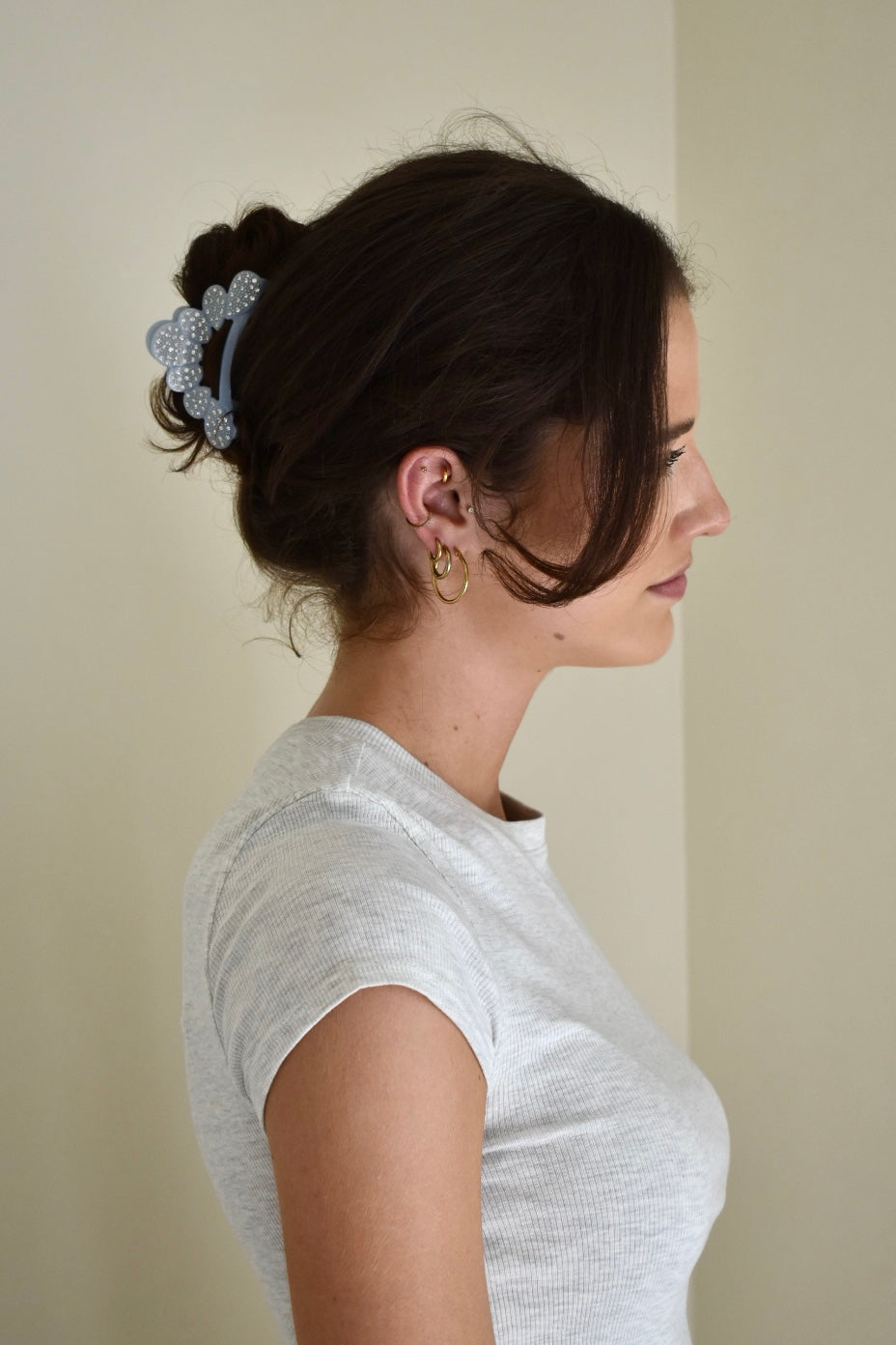 Rosie haarclip - Blauw