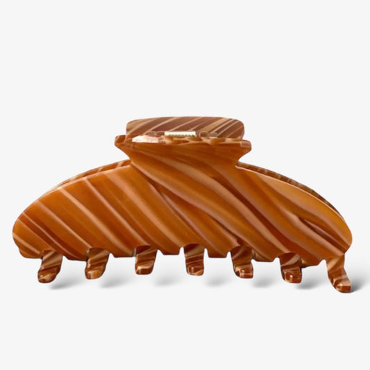 Essential hair clip - Latte art