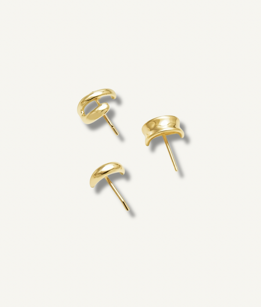 Metalen hair cufs - Goud