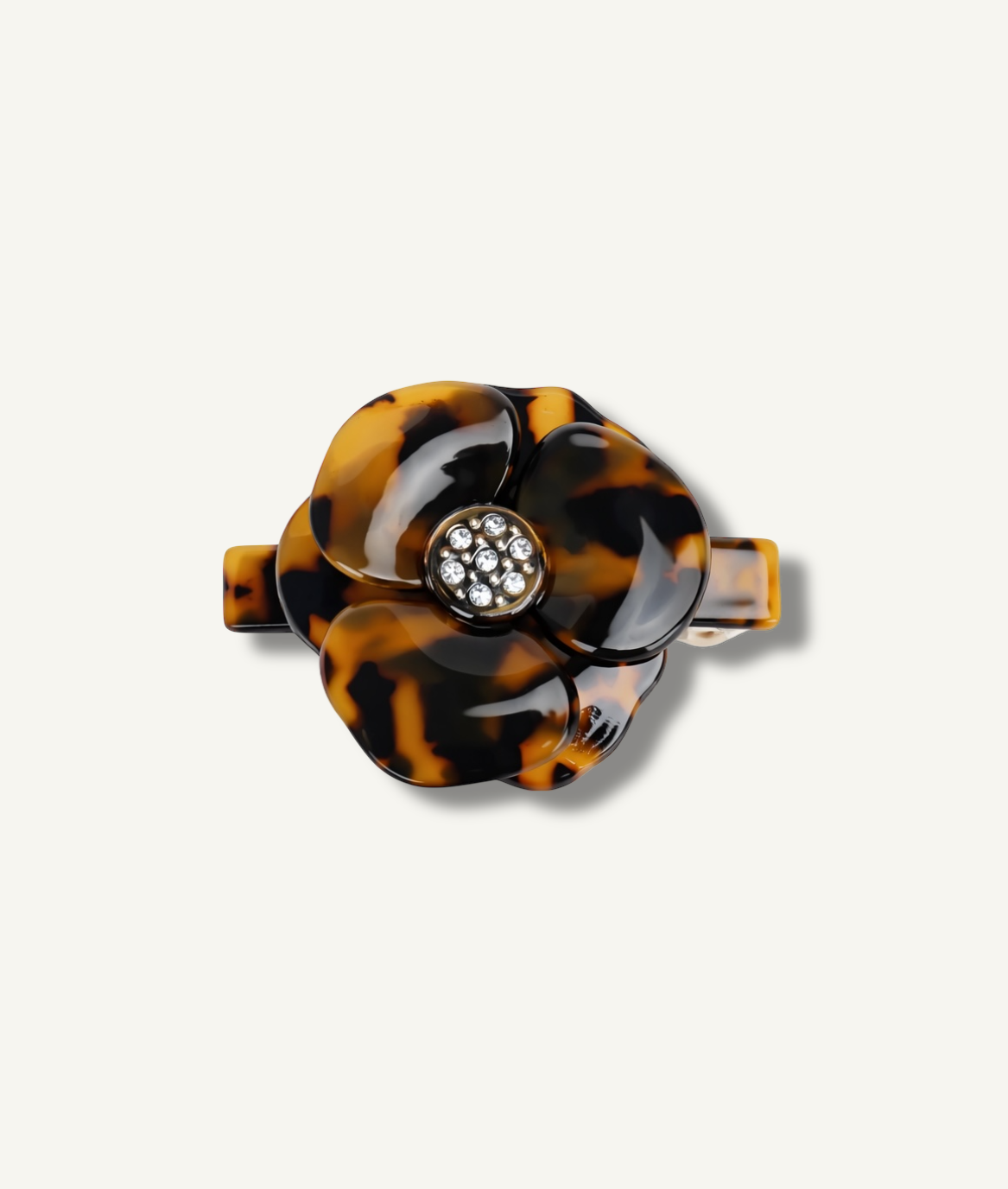 Bloom barette clip- Bruin