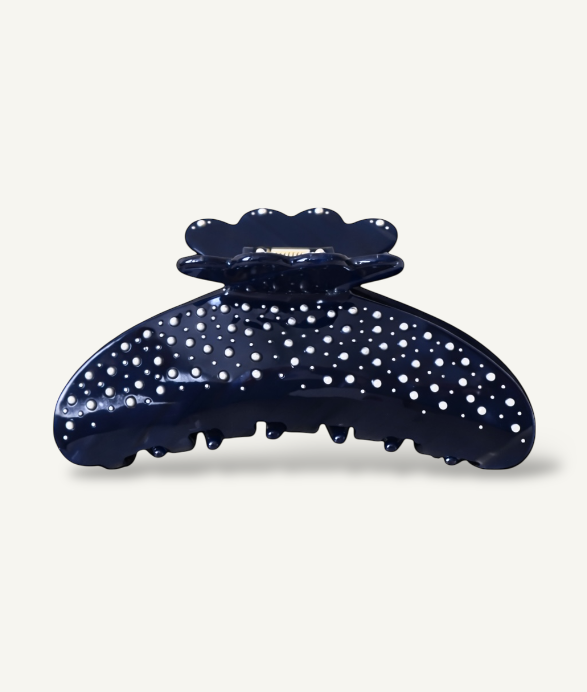 Sally haarclip - Navy