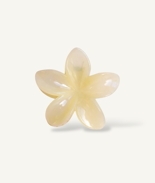 Bloom clip - Pale yellow
