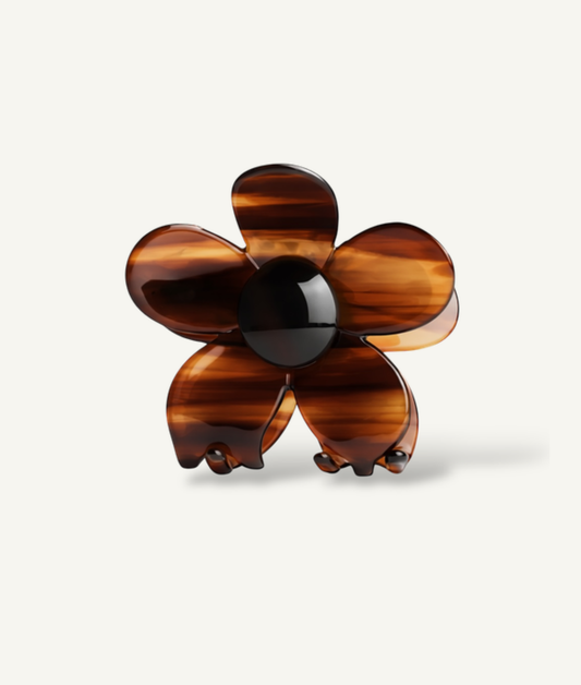 Daisy haarclip 2.0 - Bruin